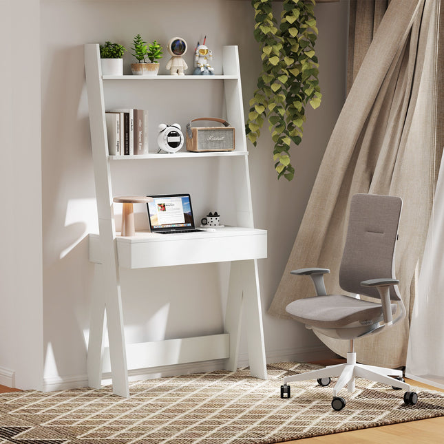 Ladder Shelf Desk