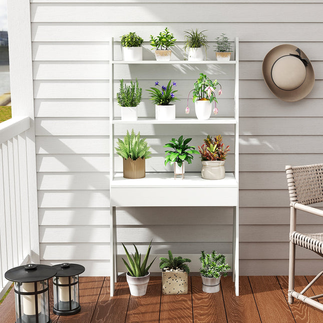 Ladder Shelf Desk
