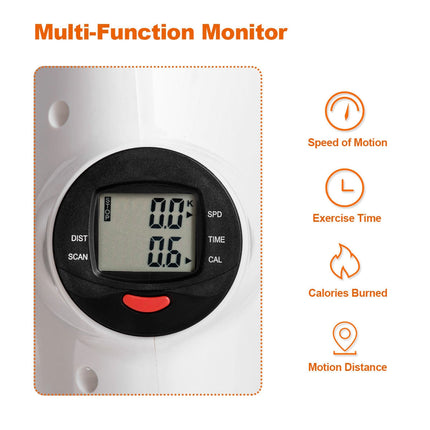 Portable Resistance Adjustable Mini Magnetic Elliptical Stepper Machine