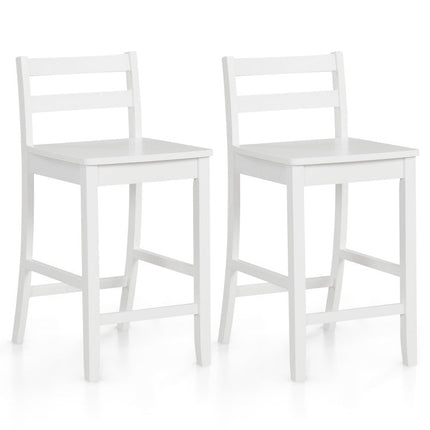 3-Piece Kitchen Furniture Set: Kitchen Island + 2 Bar Stools + Narrow Storage Cart