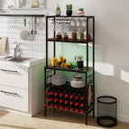 Black + Rustic Brown