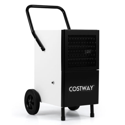 Commercial Dehumidifier and Heavy‑Duty Metal Floor Fan Combo