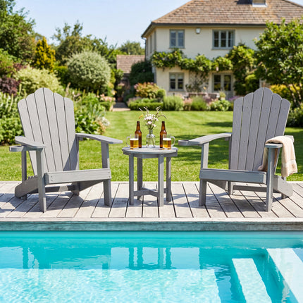 Adirondack Side Table 18x18 Weather-Resistant HIPS