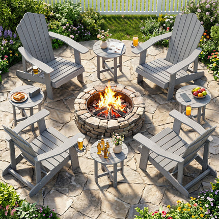 Adirondack Side Table 18x18 Weather-Resistant HIPS