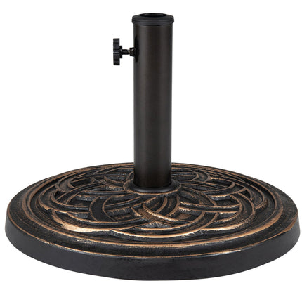 Round Umbrella Base 24 lbs with Adjustable Knob